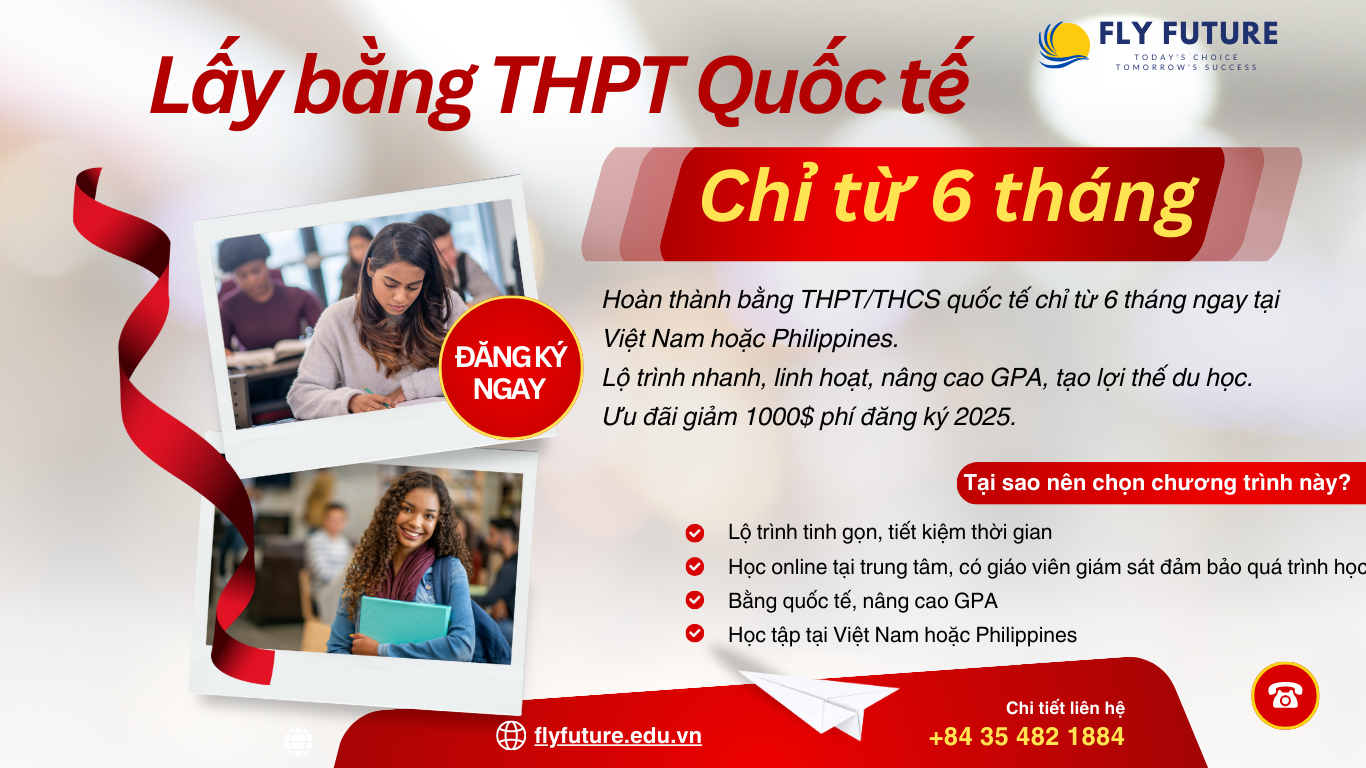 Bằng THPT quốc tế rút gọn