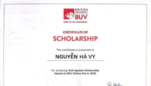 Học bổng BUV - Hà Vy